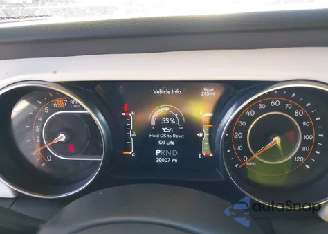 2021 Jeep Wrangler Unlimited Islander 4X4 из США, поврежденный, VIN 1C4HJXDN4MW764631